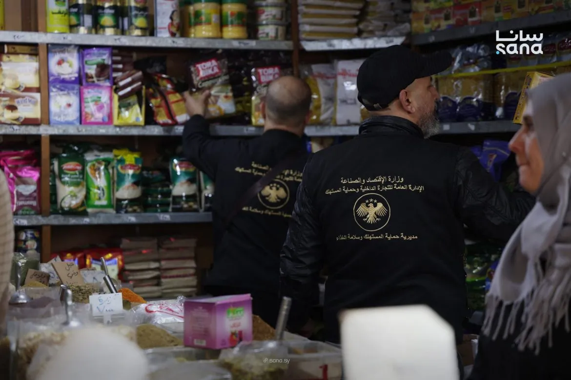 جولة رقابية مكثفة بسوق برزة بدمشق قبل رمضان