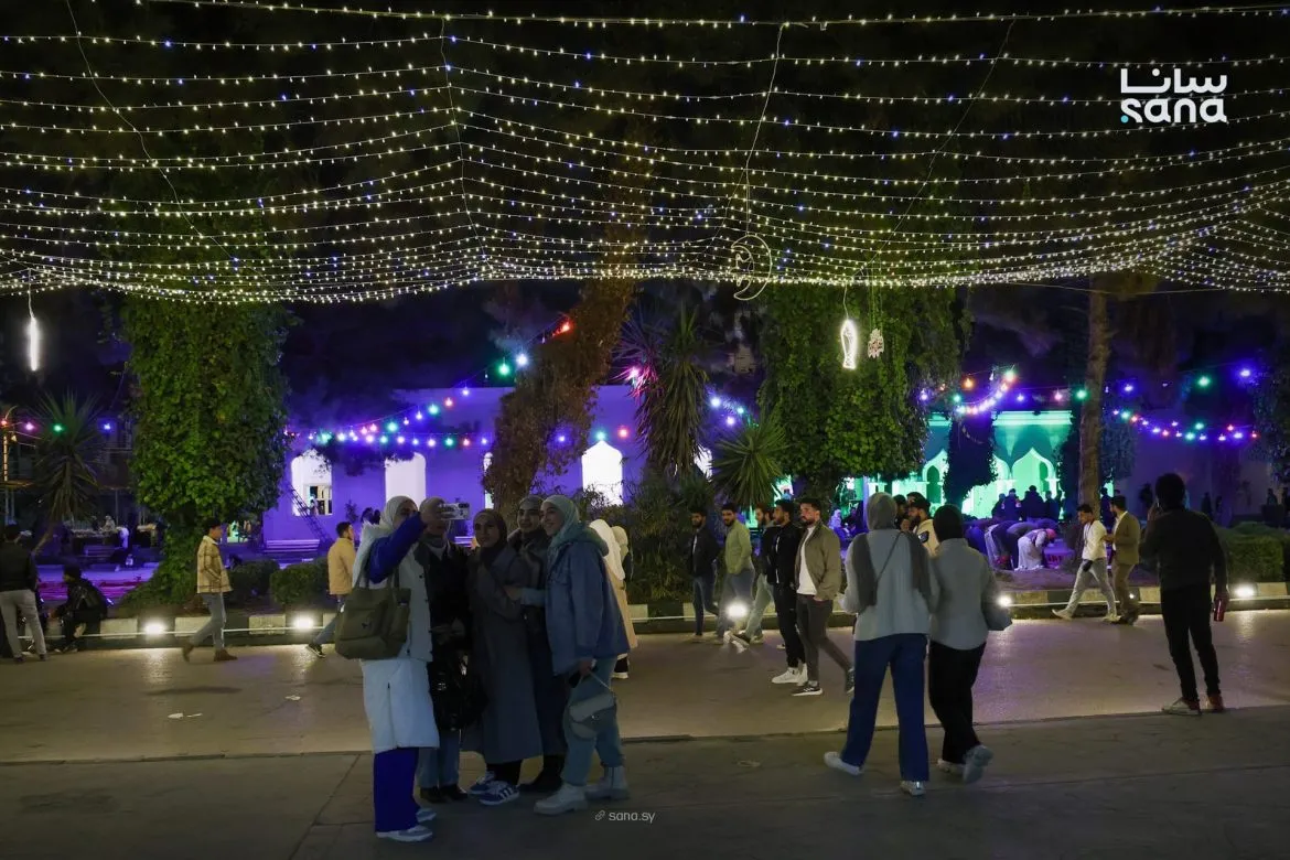 رمضان بالمدينة الجامعية بدمشق: طلاب بيجتمعوا على موائد الإفطار بأجواء حلوة