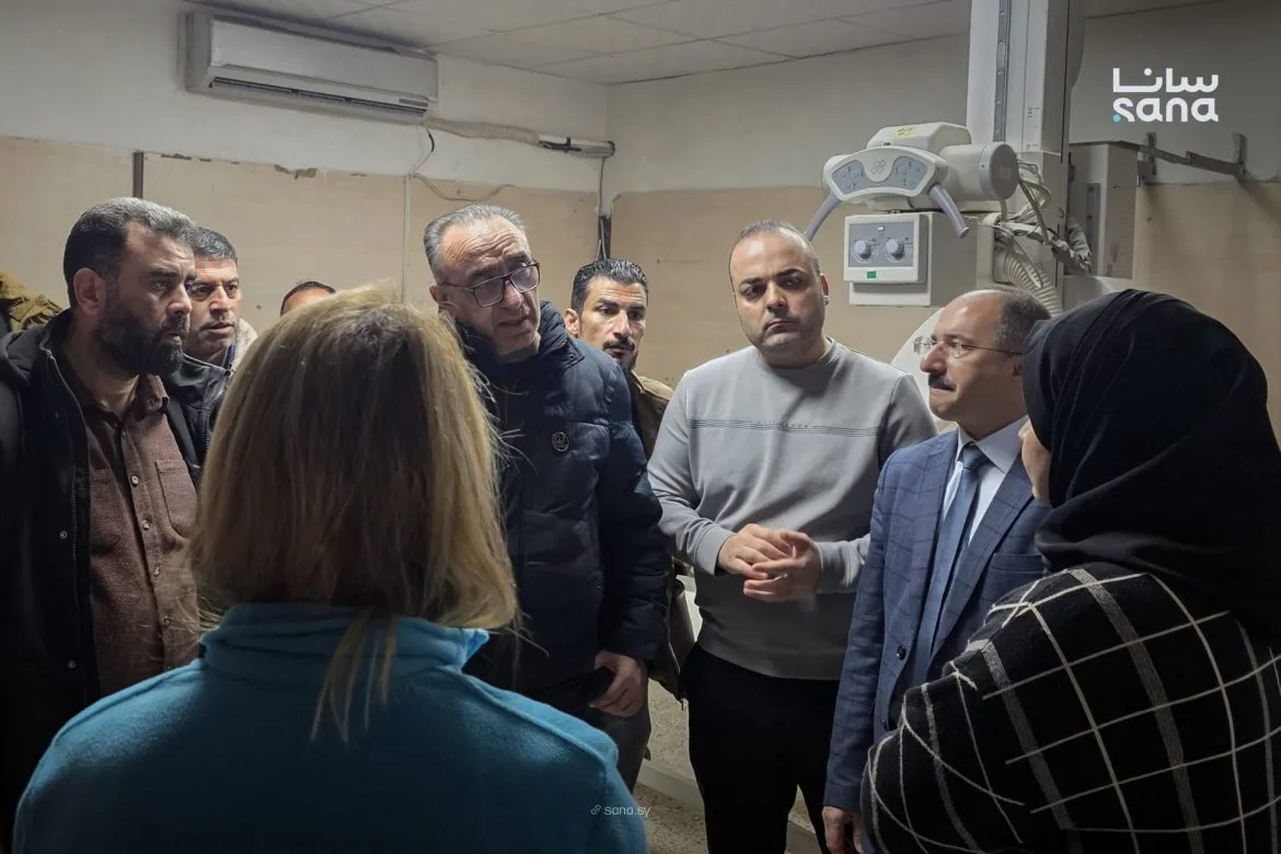 وزارة الصحة تستلم إدارة مشفى رأس العين الوطني من الهلال الأحمر التركي