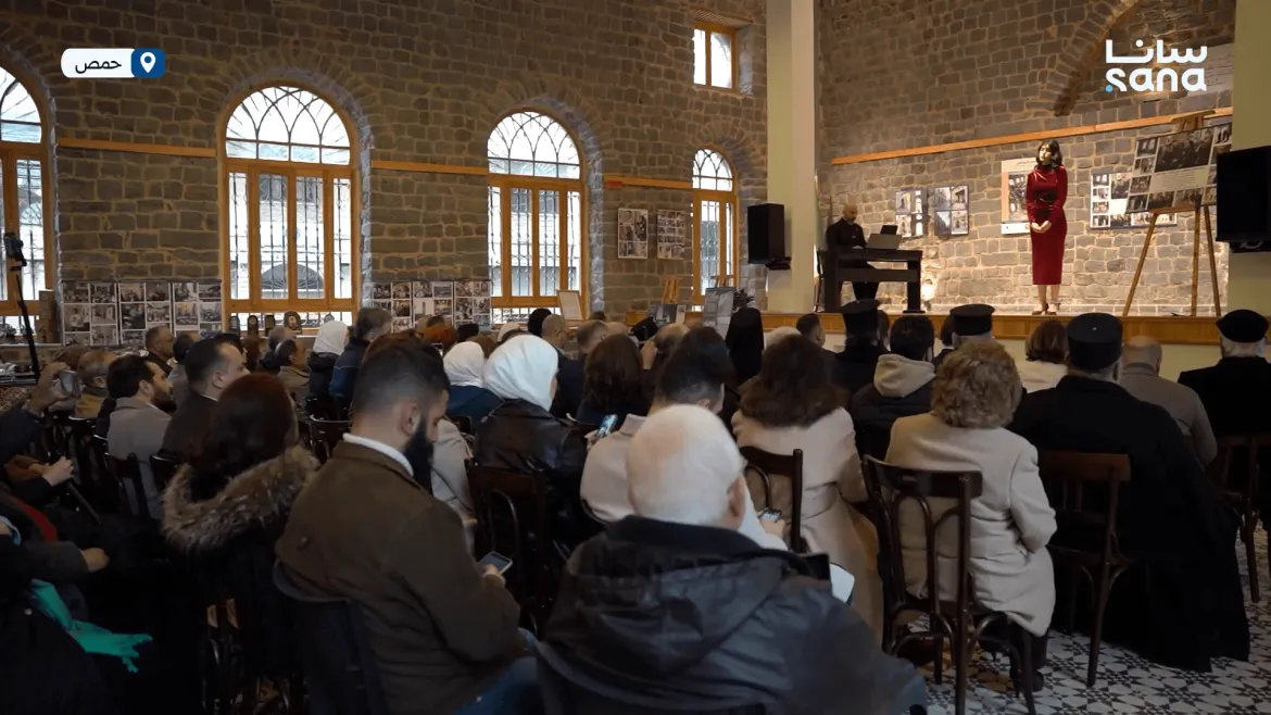 فعالية 'من الركام للخشبة' بتفتتح المسرح الأرثوذكسي الأثري بحمص