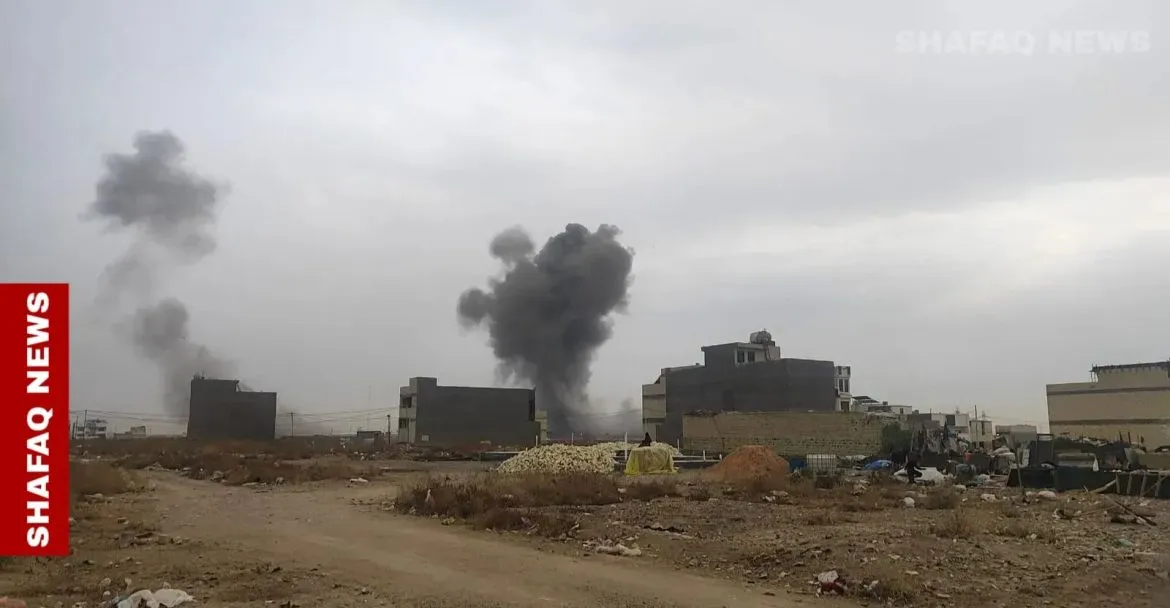 غارة مجهولة ضربت لواء حشد شعبي عند حدود العراق وسوريا