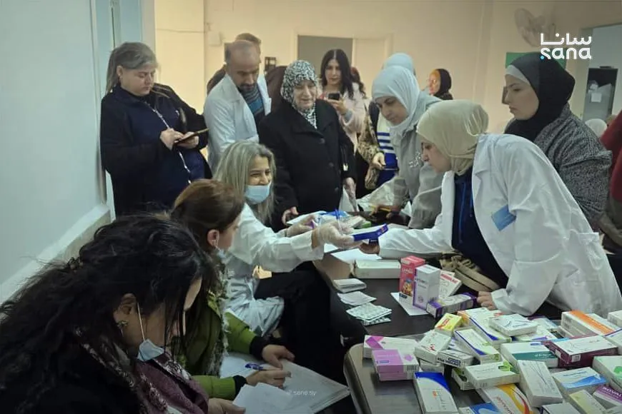 صحة طرطوس عملت مبادرة طبية كبيرة بجزيرة أرواد لتخفيف العبء عن الأهالي