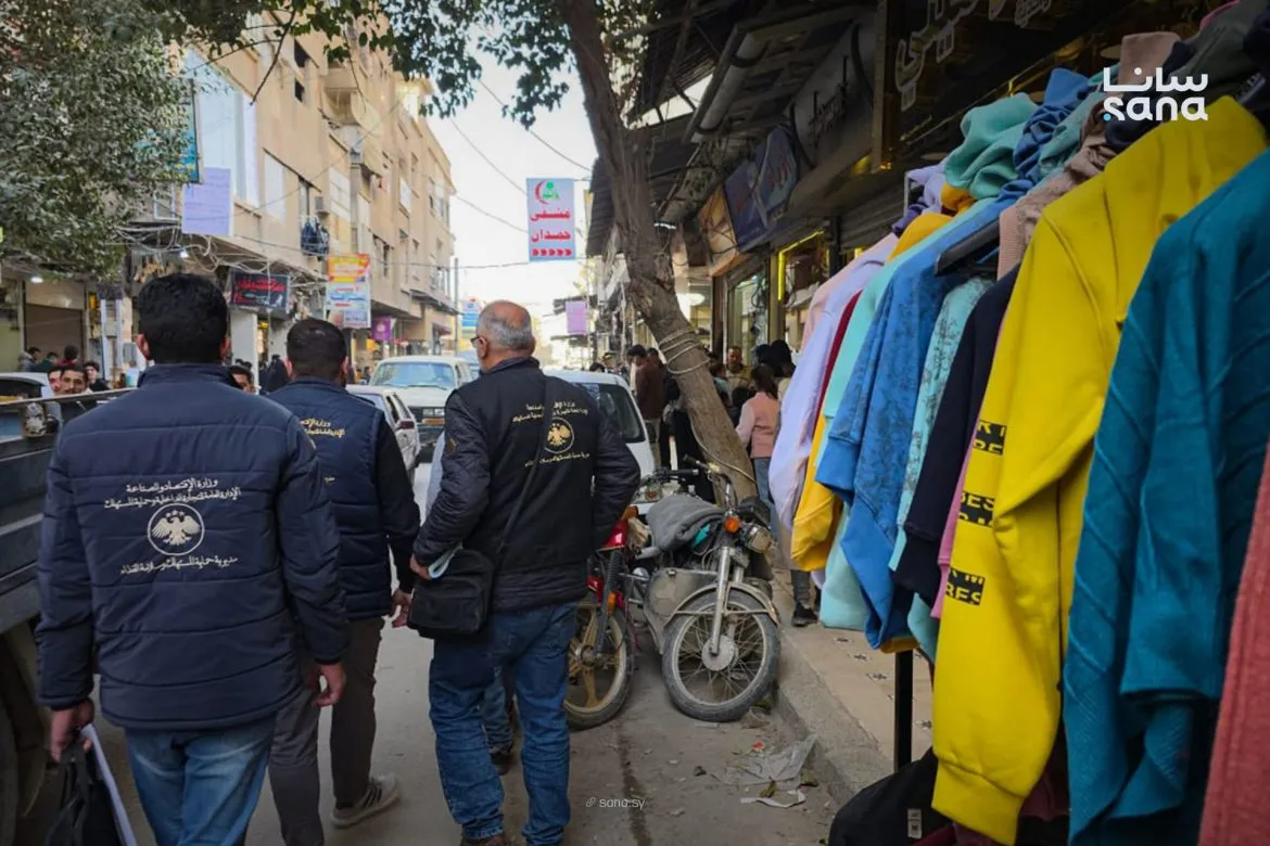 جولات مكثفة على محلات الأواعي والأحذية بريف دمشق قبل العيد