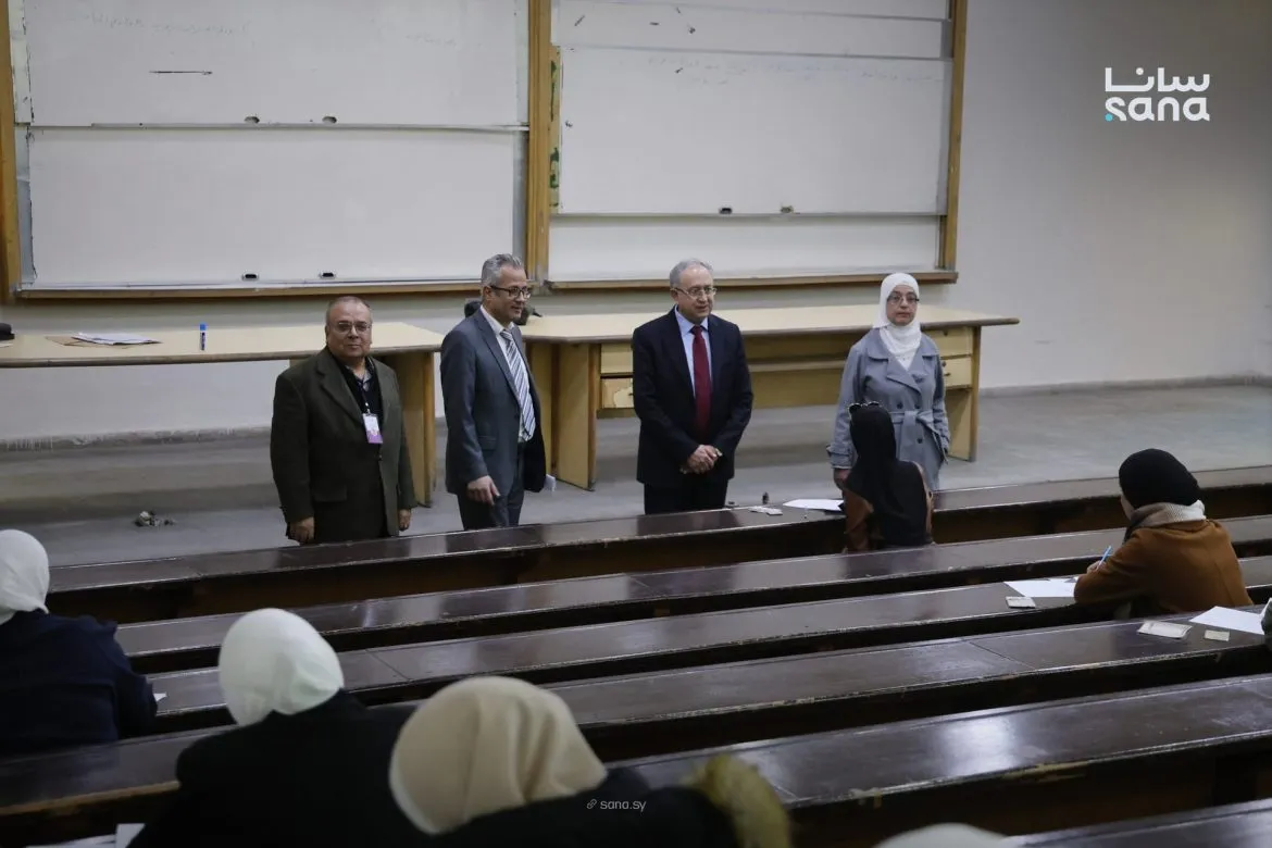 حوالي 12 ألف طالب عم يقدموا امتحانات التعليم المفتوح بجامعة دمشق