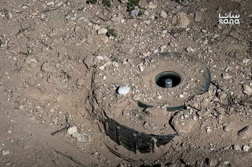 وفاة شخص وإصابة تاني بانفجار لغم بريف الرقة الشمالي