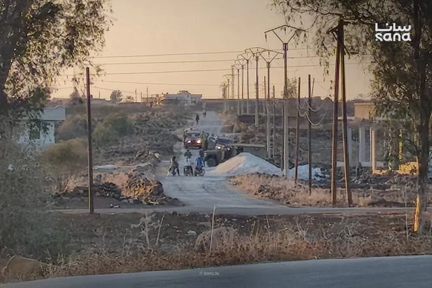 توغل إسرائيلي بالسمدانية الغربية وداهموا بيوت