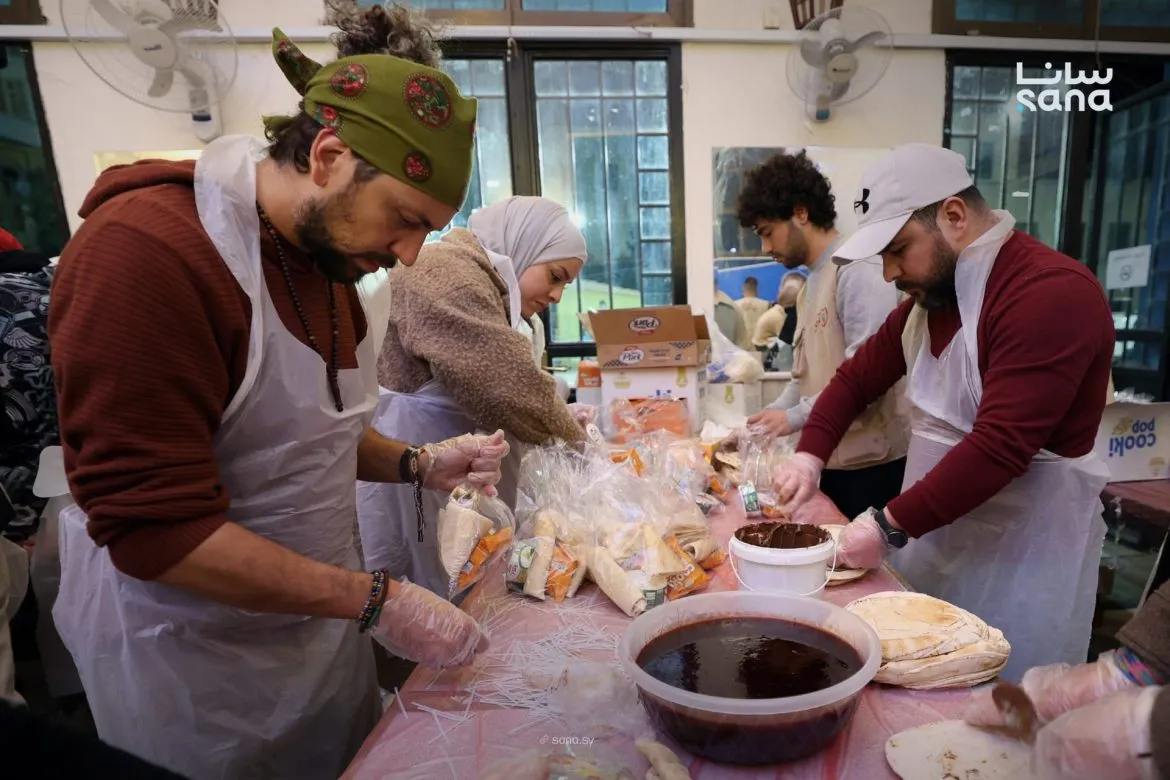 كنيسة السالزيان بدمشق عم تحضر وجبات سحور للمصلين بليلة القدر