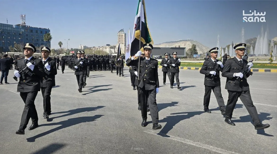الداخلية السورية خرّجت دفعة جديدة من العناصر بدمشق