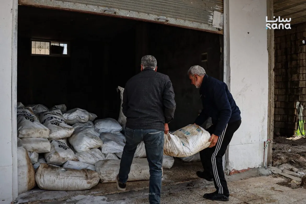 تلدو بحمص: الفلاحين بياخدوا 12 طن يوريا بأسعار أرخص لدعم زراعة القمح والشعير