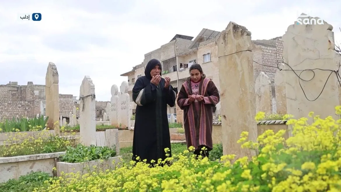 حكاية سيدة من معرة النعمان بتروي مسيرة وطن خلال 15 سنة