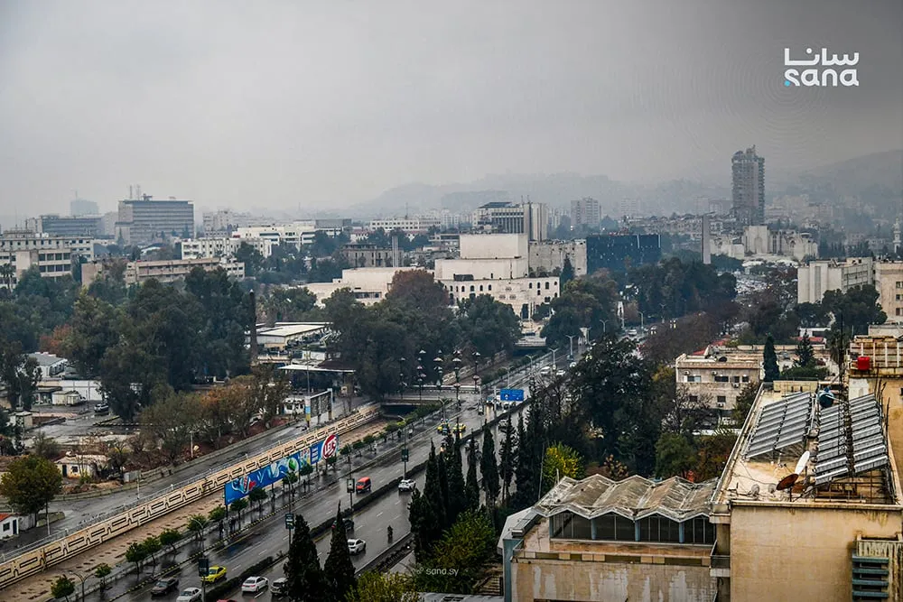 أمطار غزيرة نزلت على أغلب المحافظات، أكتر شي بدمشق 28.5 مم
