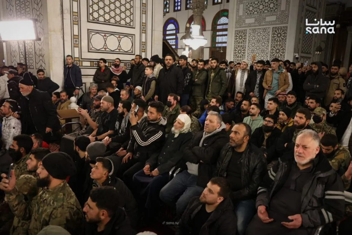 الناس صلّوا صلاة العيد بدمشق ودرعا بفرحة كبيرة