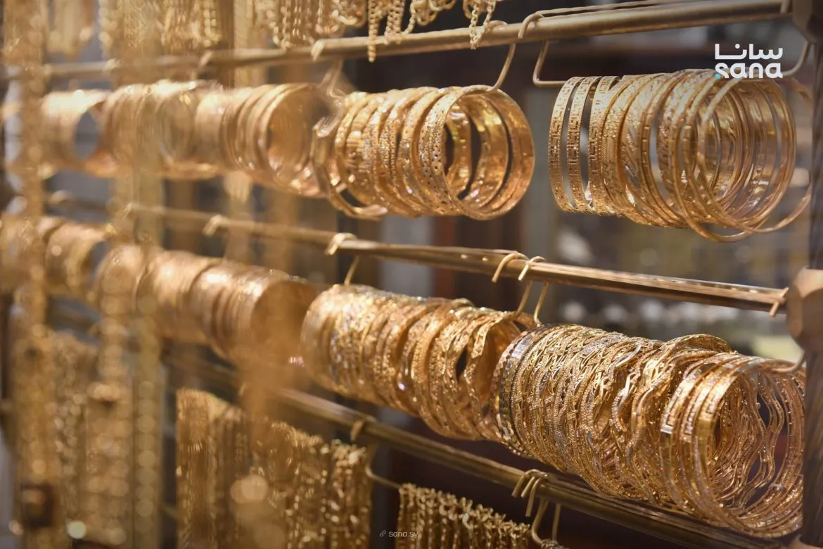 الذهب بينزل 600 ليرة بالسوق السورية اليوم