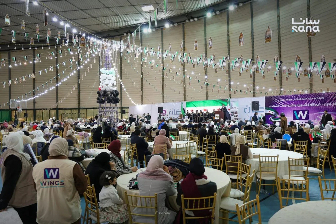 احتفال كبير بدمشق تكريماً لأمهات الشهداء وذكرى الثورة السورية