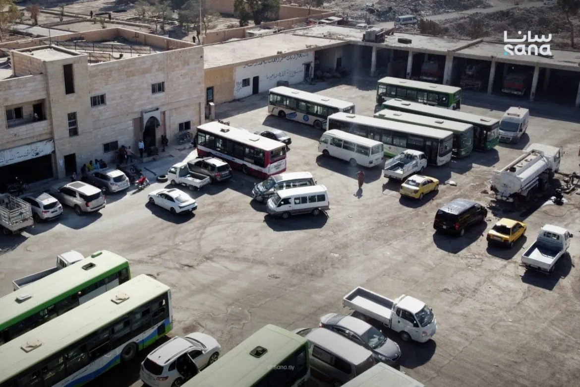 وقّفوا رحلات السفر من دير الزور مؤقتاً بسبب الجو العاطل والسيول