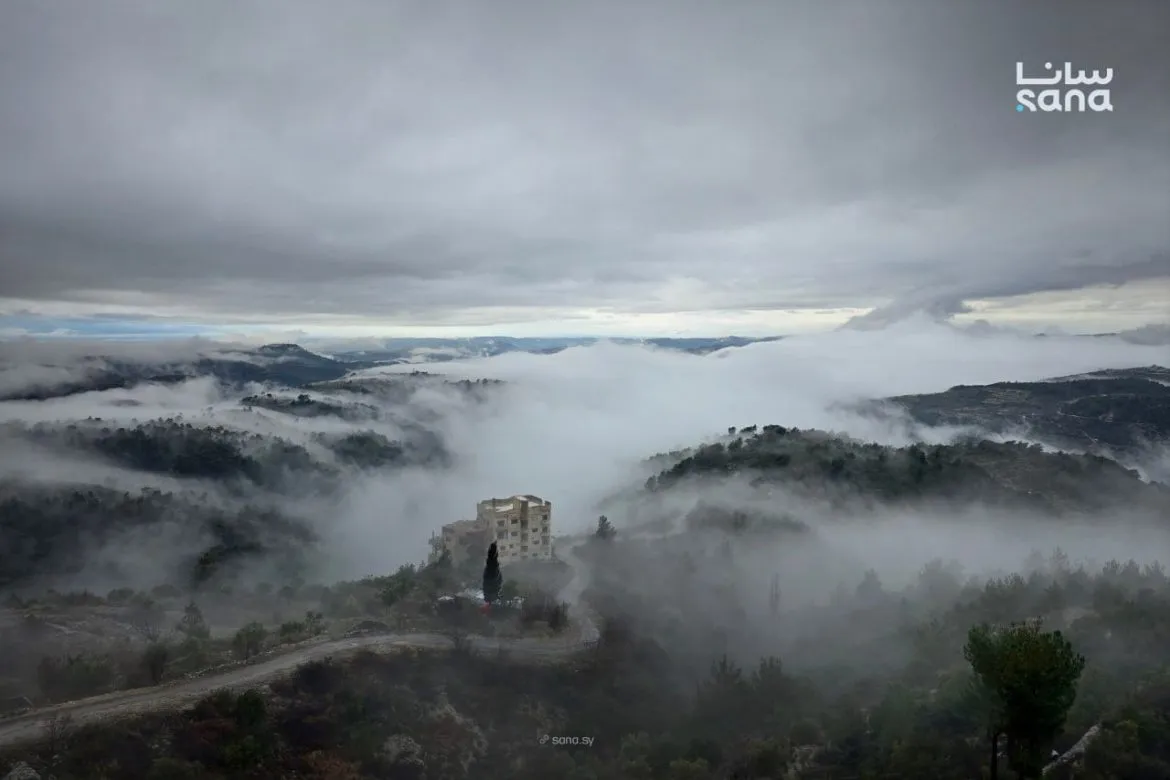أمطار غزيرة بكتير محافظات سورية، وأغزر شي 96 مم بحضر القنيطرة
