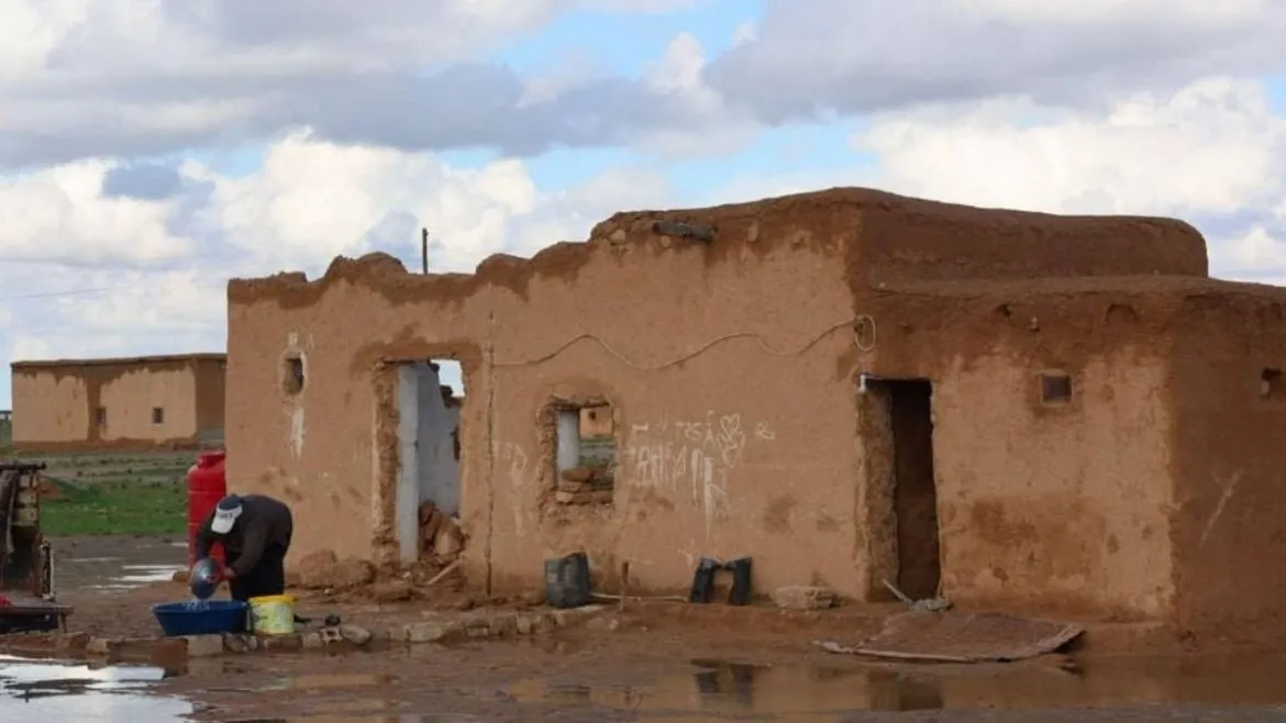 أمطار الحسكة الغزيرة عم تعمل ضحايا وانهيارات.. وتحذيرات من فيضانات جديدة