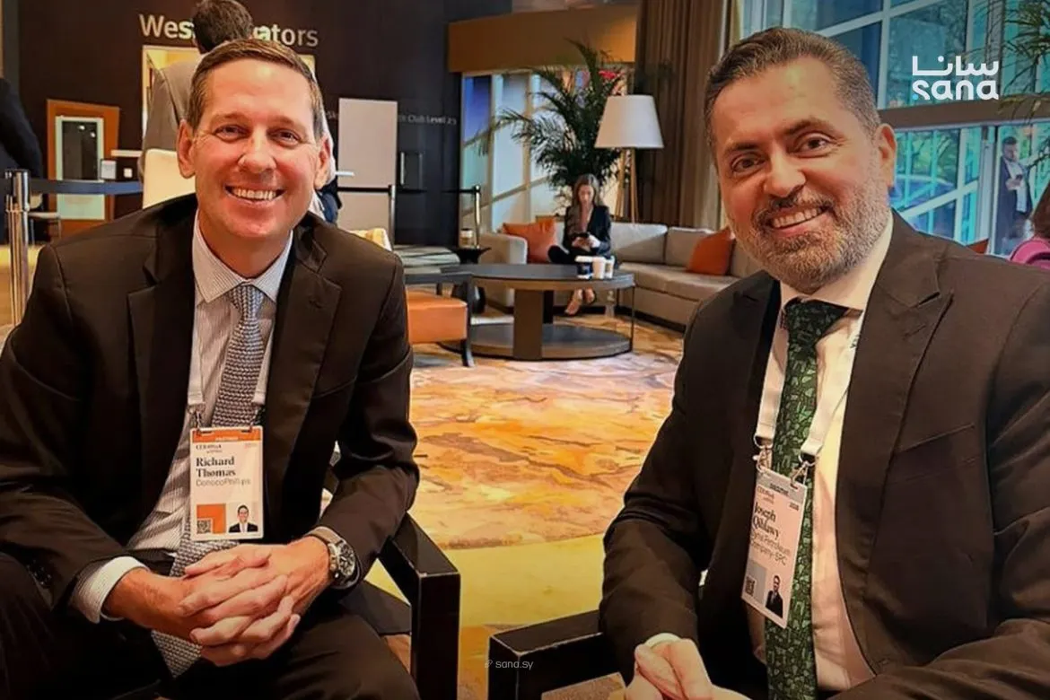 الشركة السورية للبترول عم تعمل لقاءات مكثفة بمؤتمر الطاقة بهيوستن بأمريكا