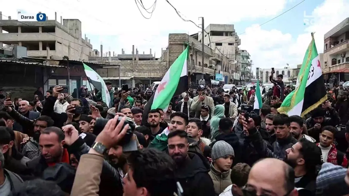 الصنمين بريف درعا بتستذكر ذكرى الثورة السورية بفعاليات خاصة