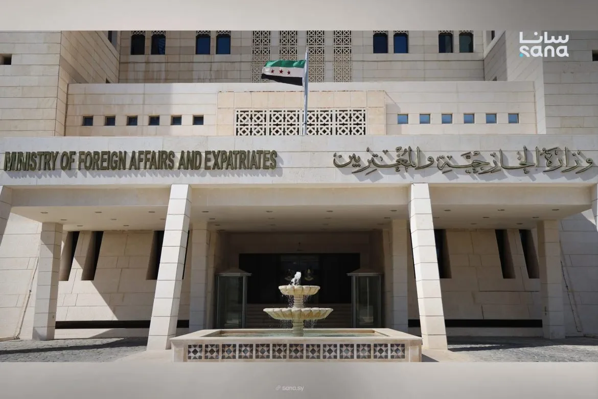 سوريا بترحب بتقرير الأمم المتحدة عن السويداء وبتأكد التزامها بالمساءلة