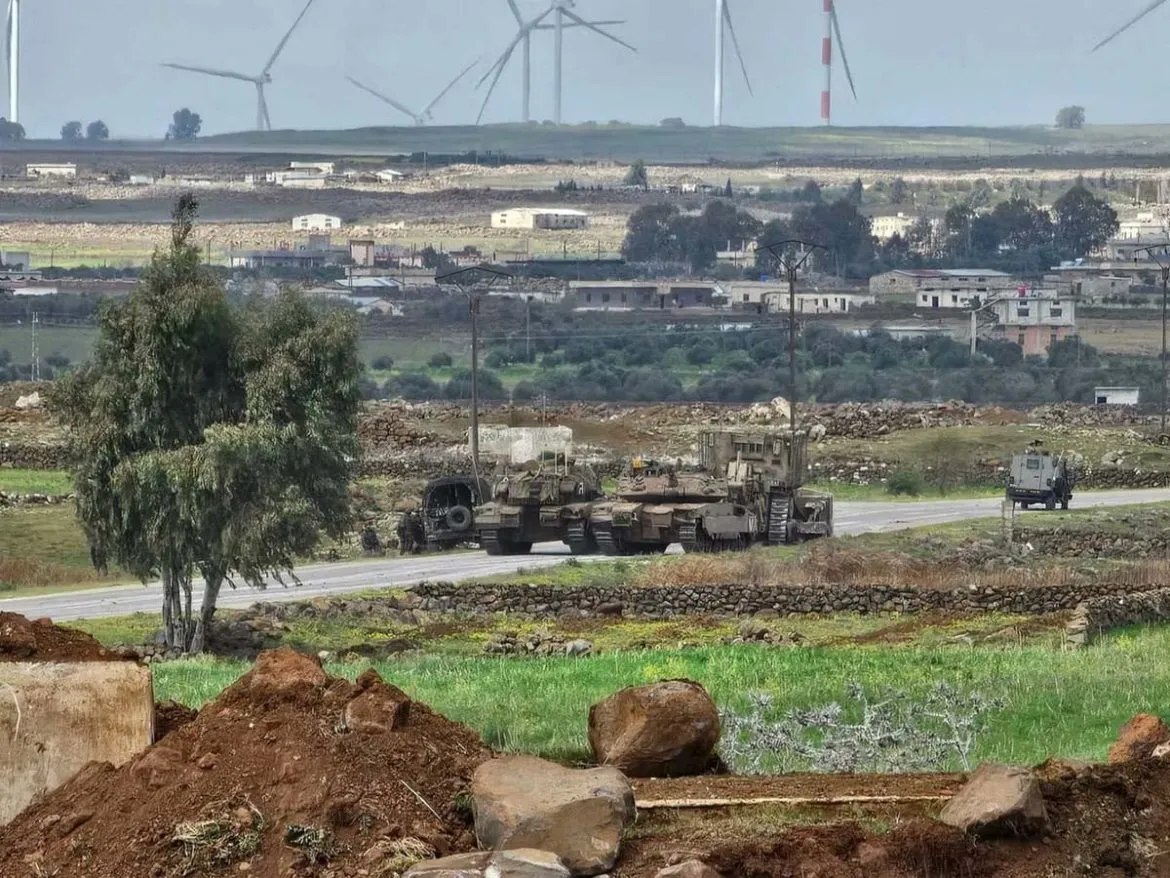 توغل إسرائيلي جديد بريف القنيطرة الجنوبي واعتقال شبان