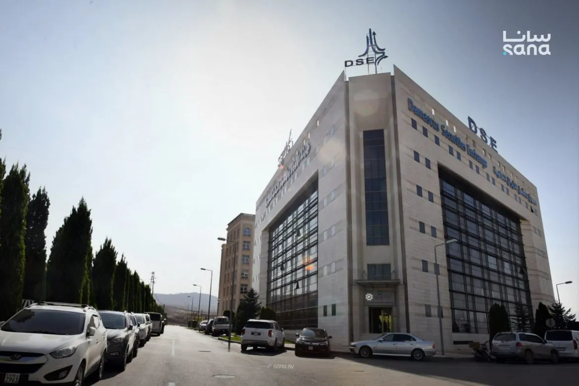 سوق دمشق بتسجل تداولات فوق المليون ليرة جديدة بجلسة الأحد