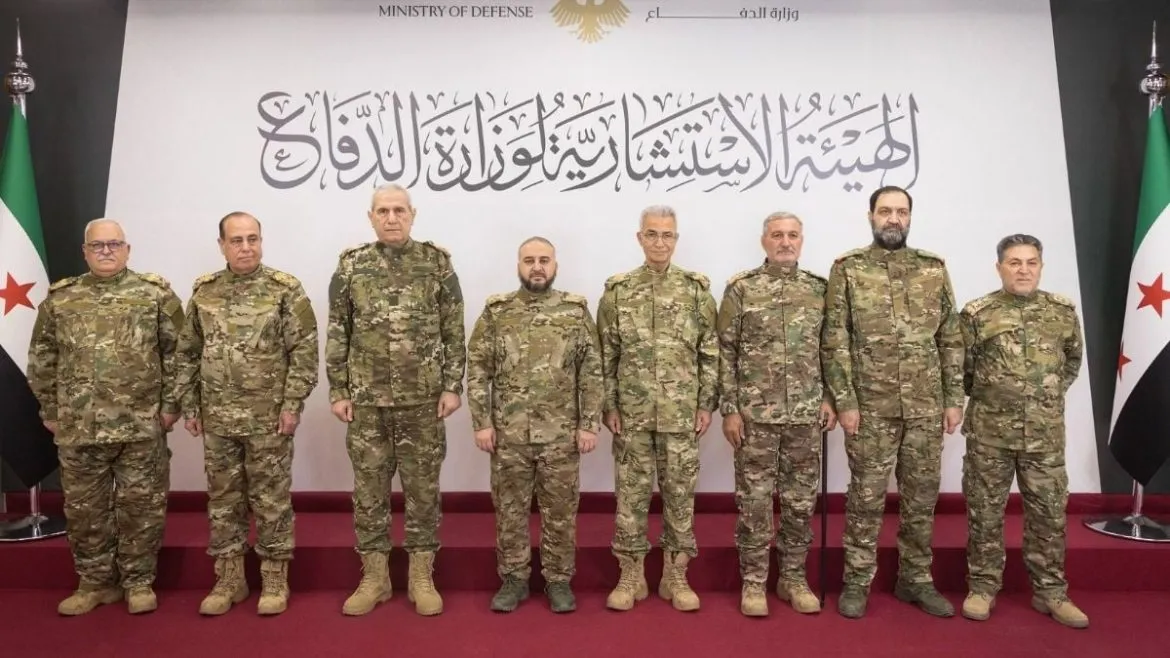 شو مهام الهيئة الاستشارية بوزارة الدفاع السورية بعد أول اجتماع إلها؟