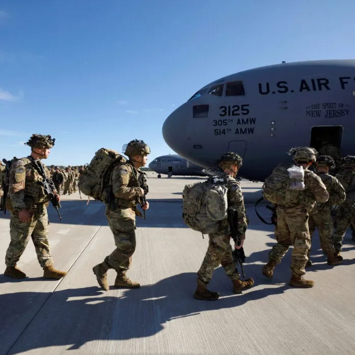 أكتر من 50 ألف جندي أميركي بالشرق الأوسط حالياً