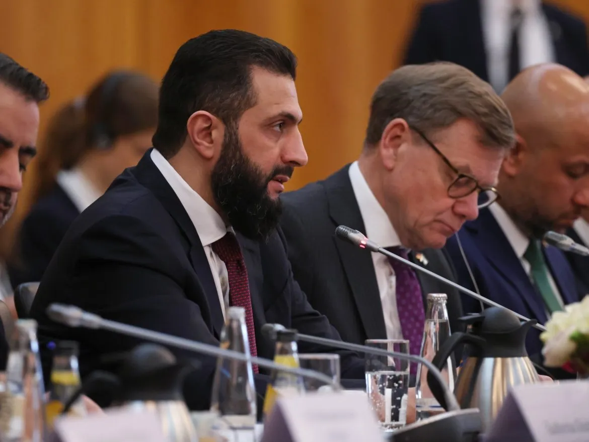 الشرع بيزور ألمانيا ليحكي عن الإعمار ورجعة اللاجئين