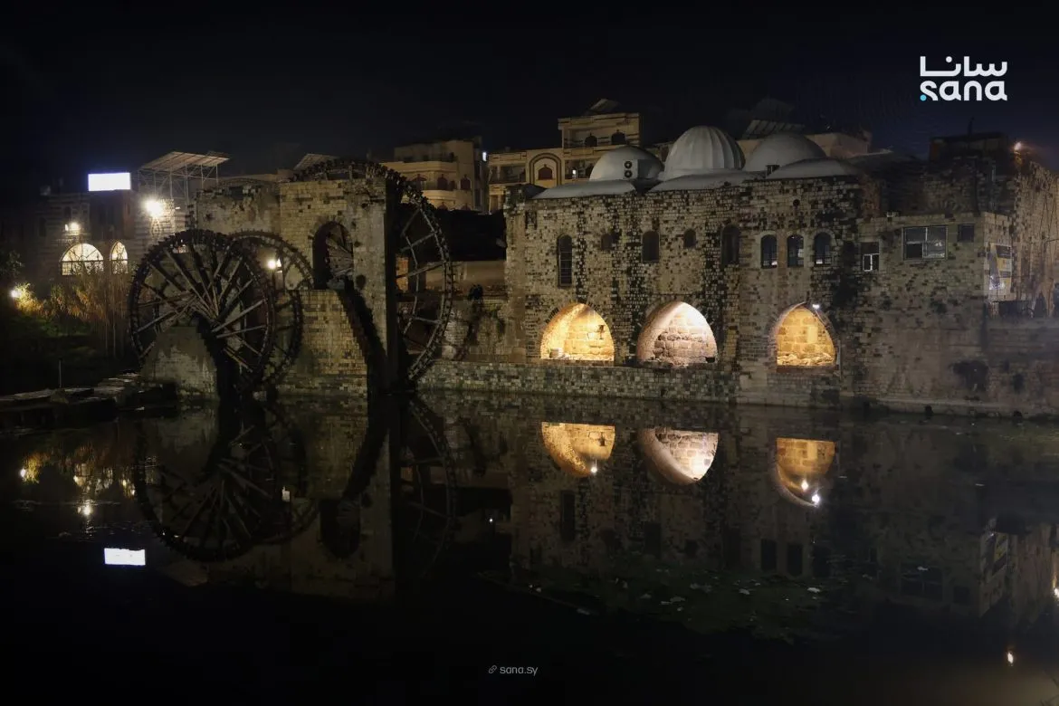 أمطار غزيرة عمت سوريا، 50 ملم بعين حلاقيم بحماة الأعلى