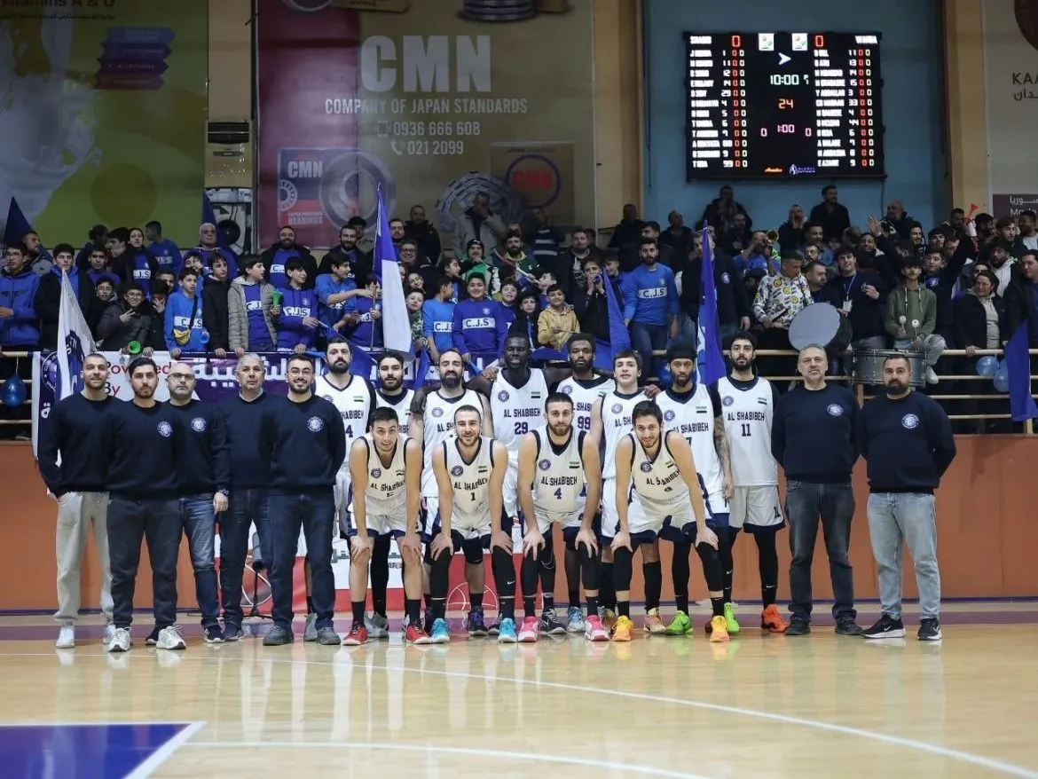 الشبيبة بيفوز على الحرية بدوري السلة للرجال بحلب