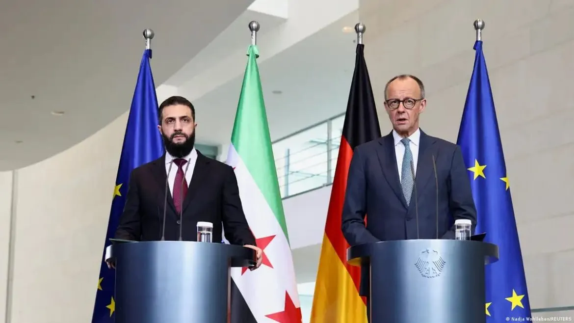 الرئيس أحمد الشرع بيزور ألمانيا وبحكي عن إعمار سوريا ورجعة اللاجئين