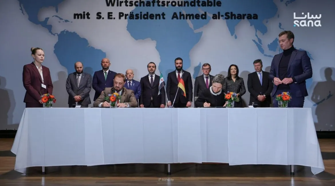 سوريا وألمانيا وقعوا اتفاقية طيران ليرجعوا الرحلات الجوية ويوسعوا التعاون