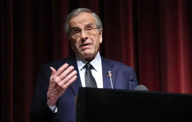 رئيس وزراء اليونان الأسبق ساماراس: لازم قواتنا تضل بقبرص، وحماية المسيحيين بسوريا أولوية أوروبية