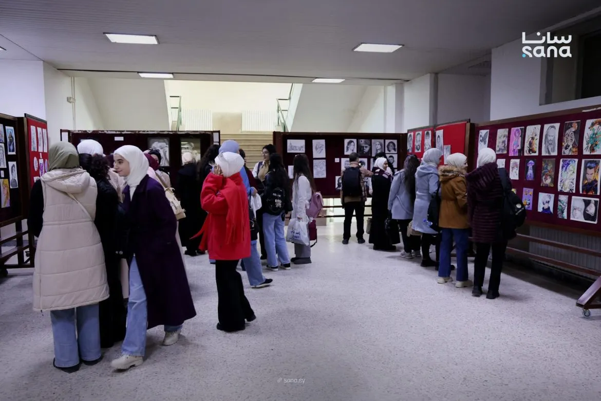 جامعة حمص بتطلق أسبوعها الثقافي الطبي بمشاركة طلابية كبيرة