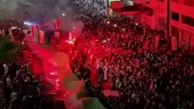 مظاهرات حاشدة بسوريا لدعم الأسرى الفلسطينيين ورفض قانون الإعدام الإسرائيلي