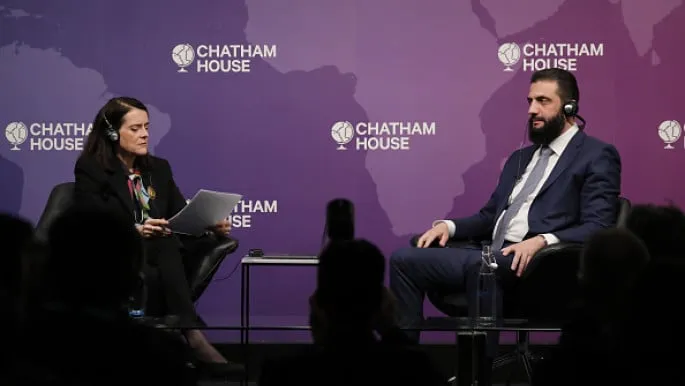 الشرع بيحكي عن رؤيتو لسوريا بمقابلتو التاريخية ببريطانيا