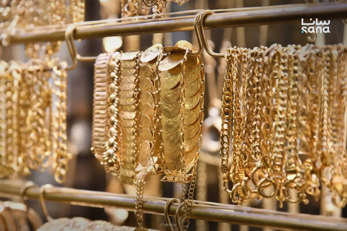 الذهب بسوريا عم يرتفع 200 ليرة زيادة بأسعار اليوم