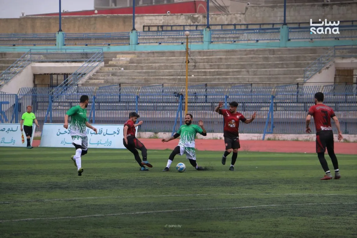 نادي سرمدا بيحقق فوز مهم على سلقين بدوري الدرجة التانية بإدلب