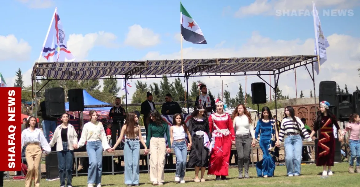 الآلاف من السريان والآشوريين والكلدان احتفلوا برأس السنة الأكيتو بالشمال السوري