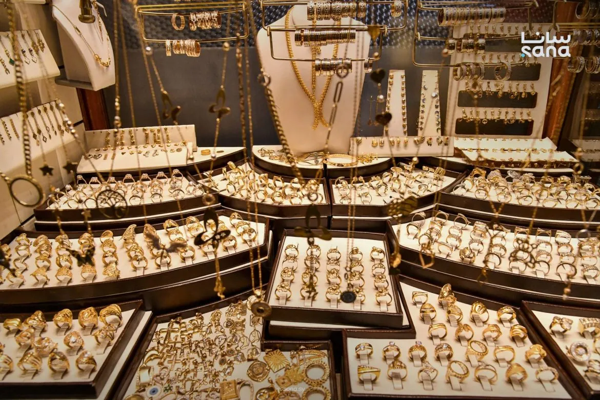 غرام الدهب نزل 550 ليرة بالسوق السورية اليوم