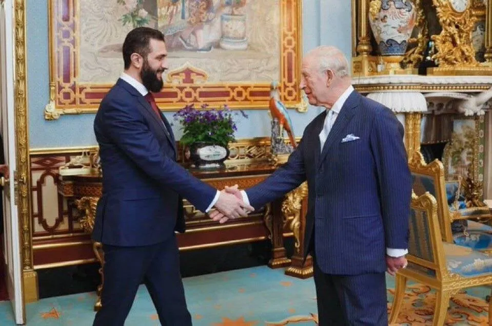 الرئيس السوري أحمد الشرع بيقابل الملك تشارلز الثالث ببريطانيا