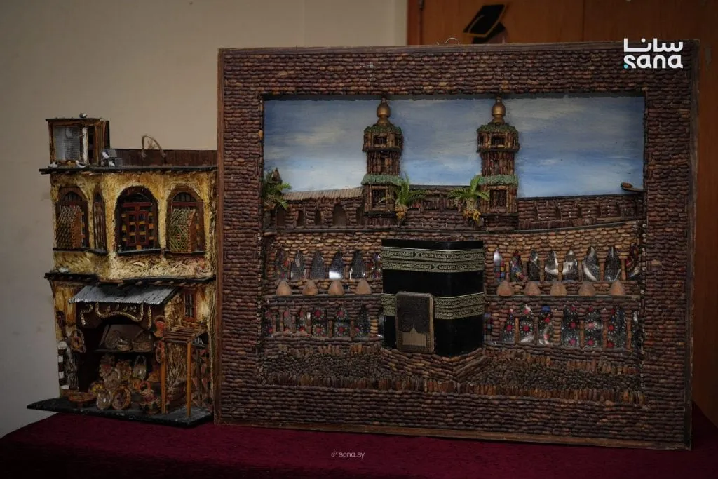 مازن شيبان بدمشق: فن النحت بالزيتون بيوثّق حضارات وتراث المدينة